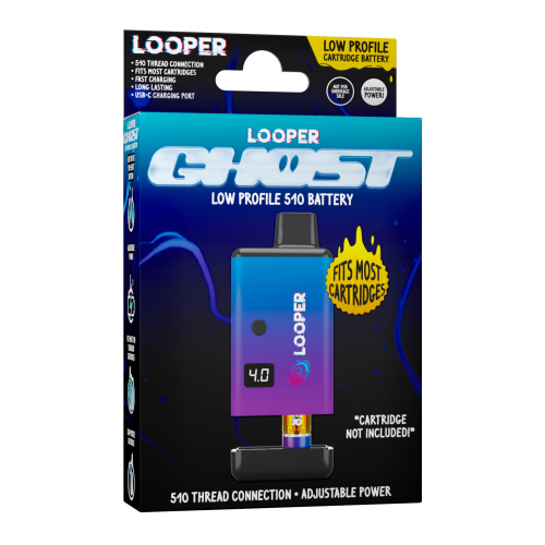 Looper Ghost 650maH 510 Vape Battery 1ct/pk